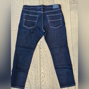 Men's Lucky Brand 411 Athletic Taper size 36 x 30 Dark Blue Jeans